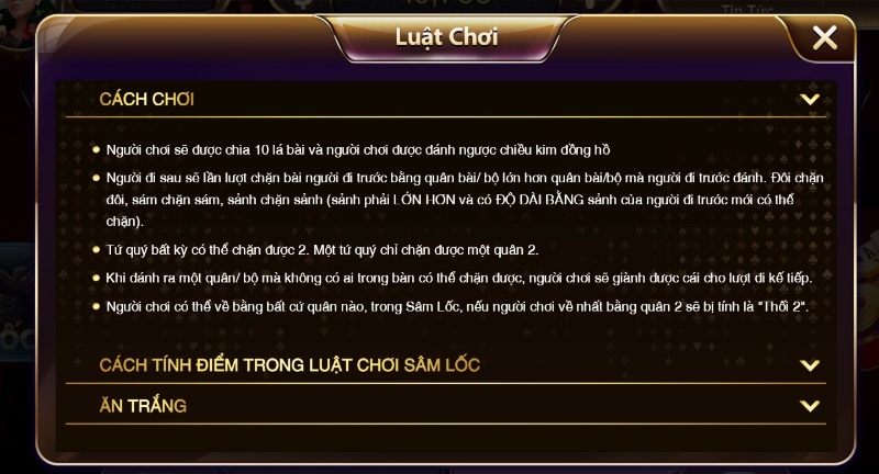 Sâm lốc là gì? 4 cách đánh hiệu quả bất ngờ 3 Sâm lốc là gì